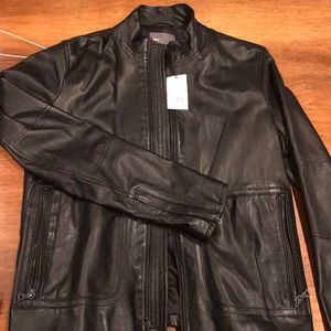 Mens leather jacket